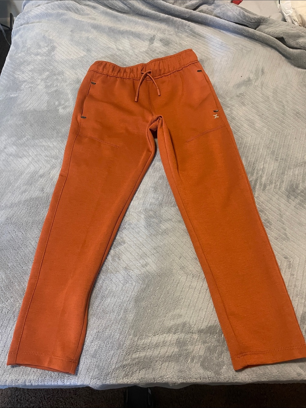 Xersion Orange Kids Fleece Jogger Pants
